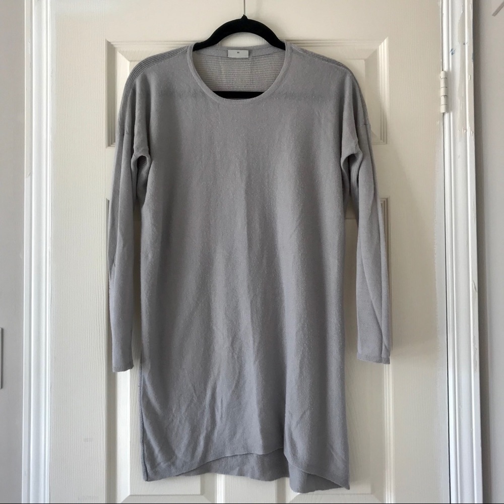 NOISY May Crew Neck Sheer Long Sweater Size XS